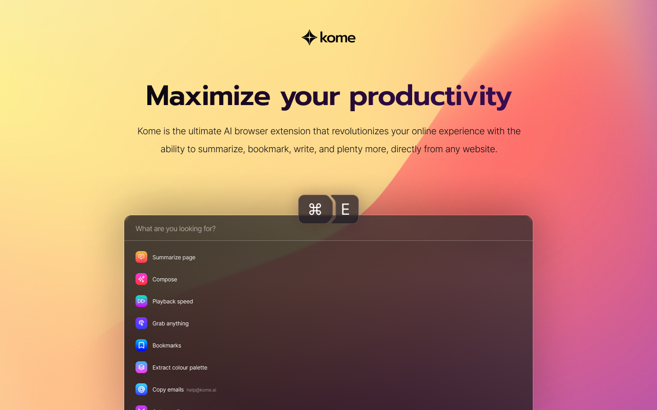 Kome AI gallery image