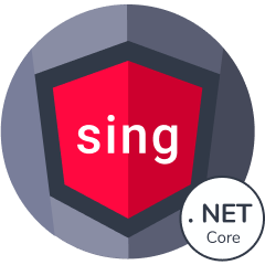 Sing App Angular .NET Core 3 Template