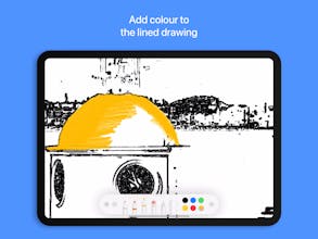 South of France Colouring Book App gallery image