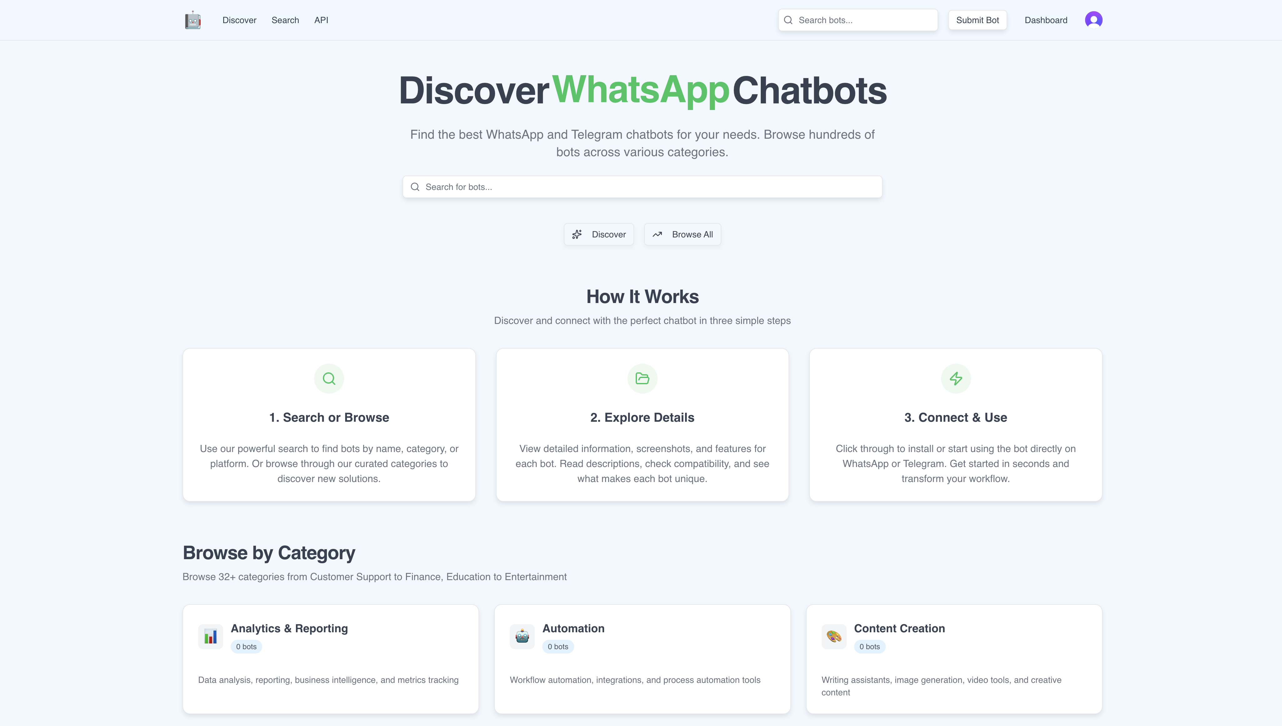 AllBots Store - Main product screenshot demonstrating key features and user interface