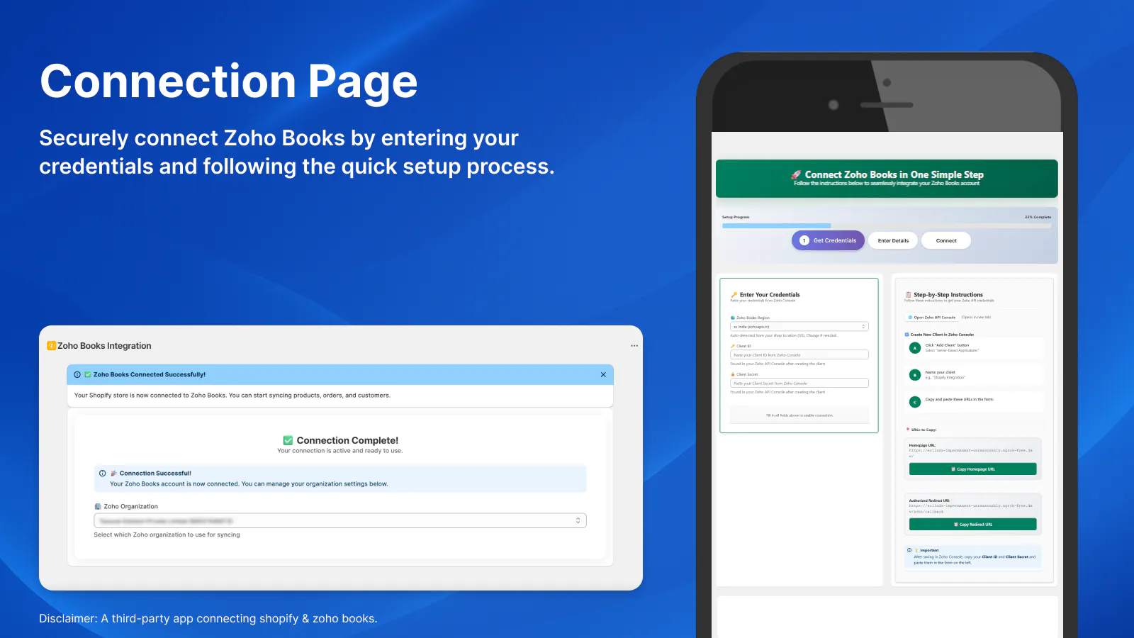 Zoho Books Integration for Shopify gallery image