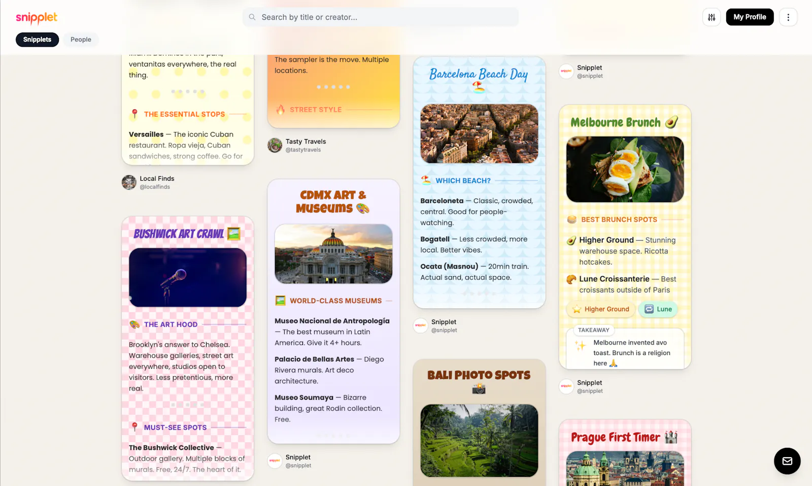 Snipplet screenshot 2