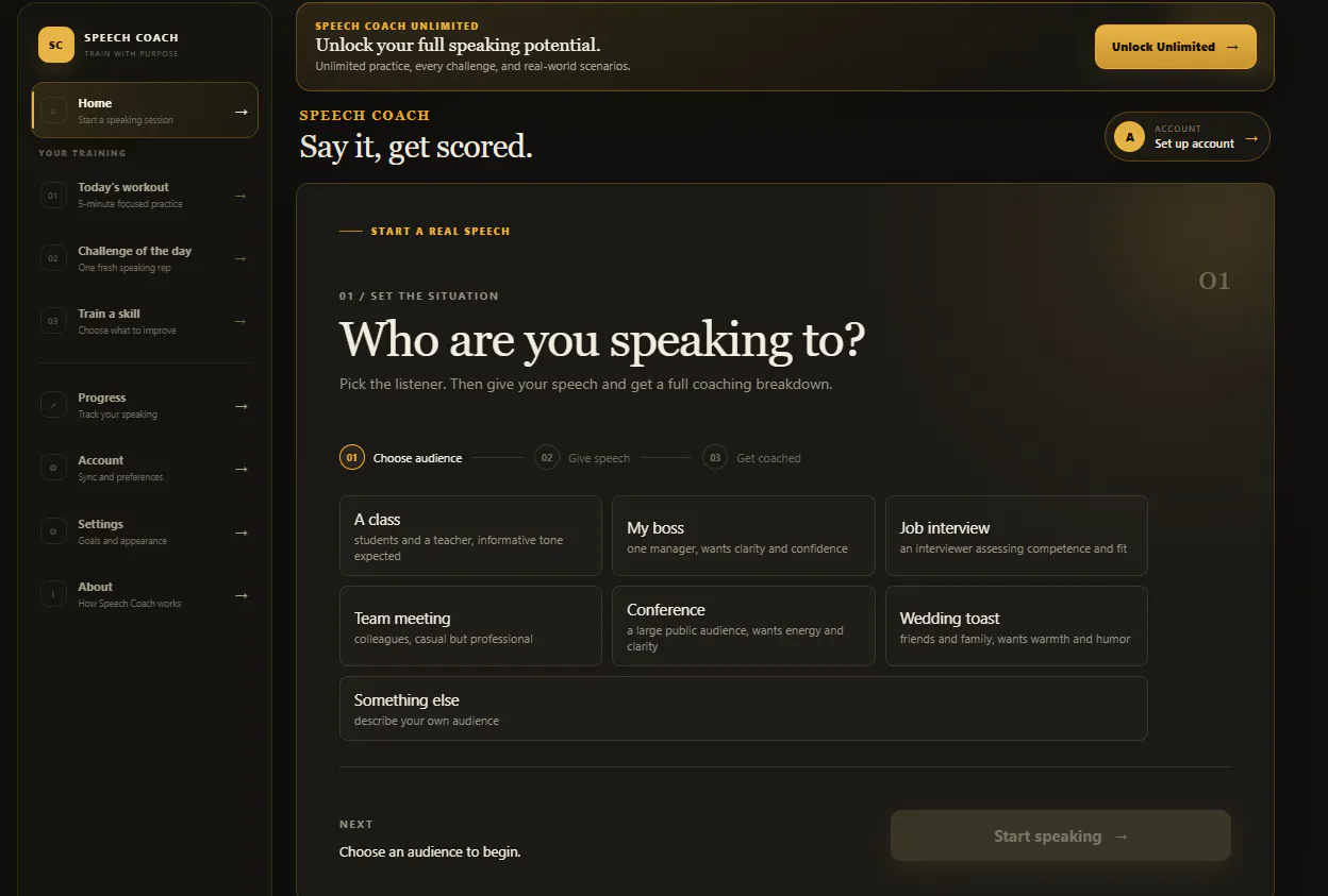 Speech Coach gallery image