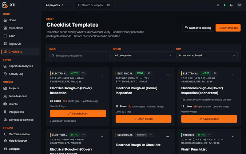 RTI — Ready-to-Inspect screenshot 5