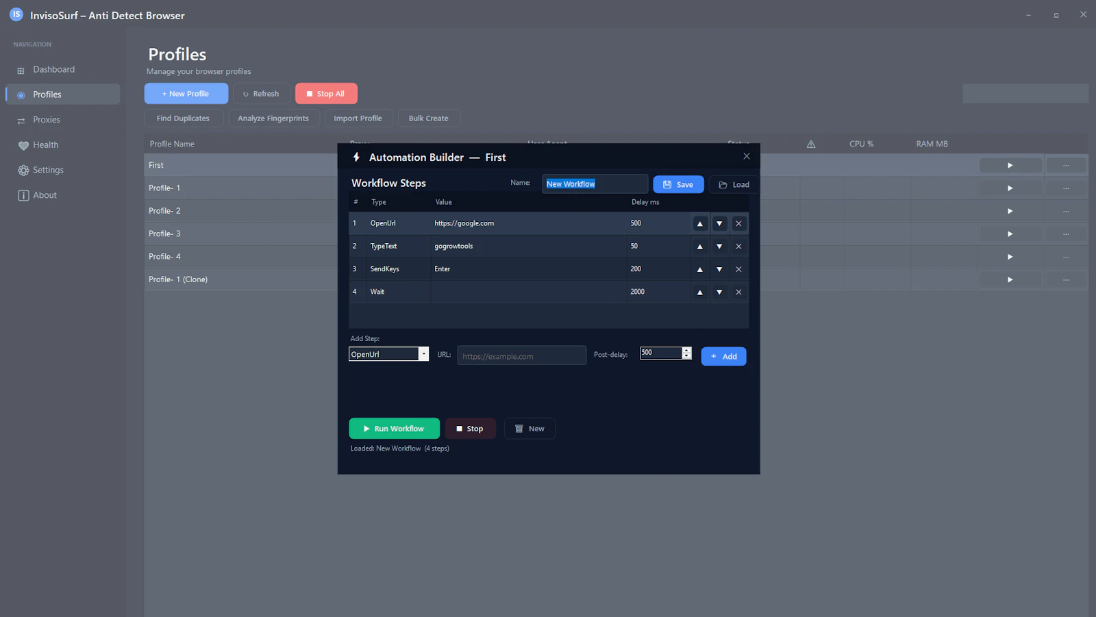 InvisoSurf screenshot 4