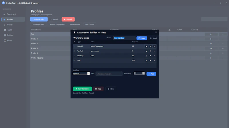 InvisoSurf screenshot 4
