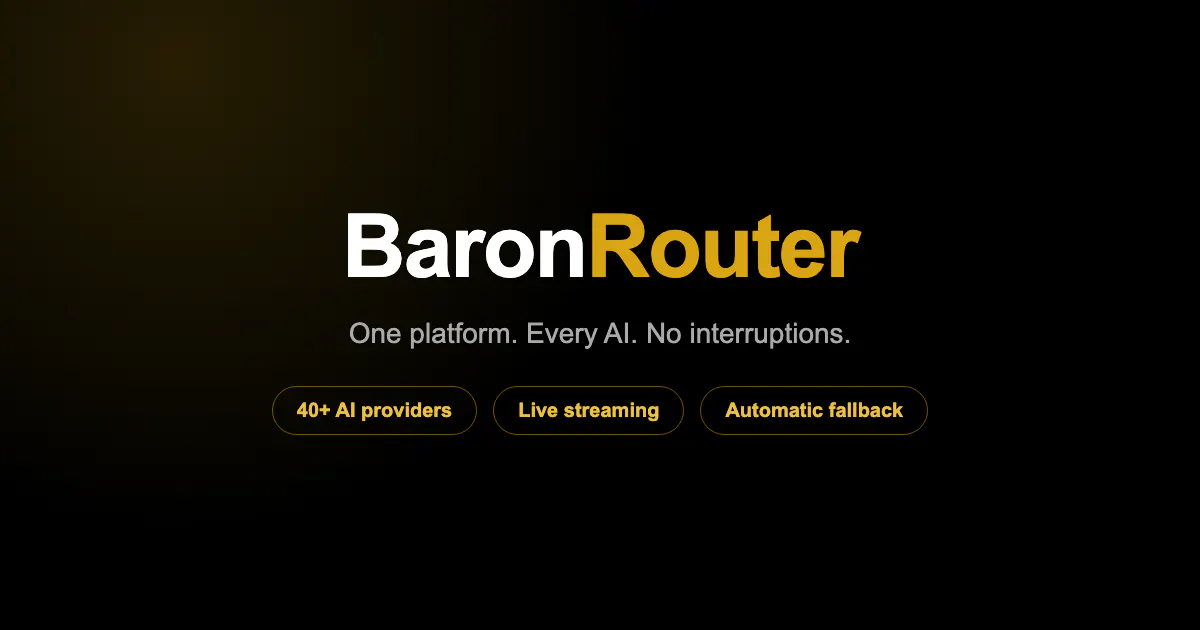 BaronRouter gallery image