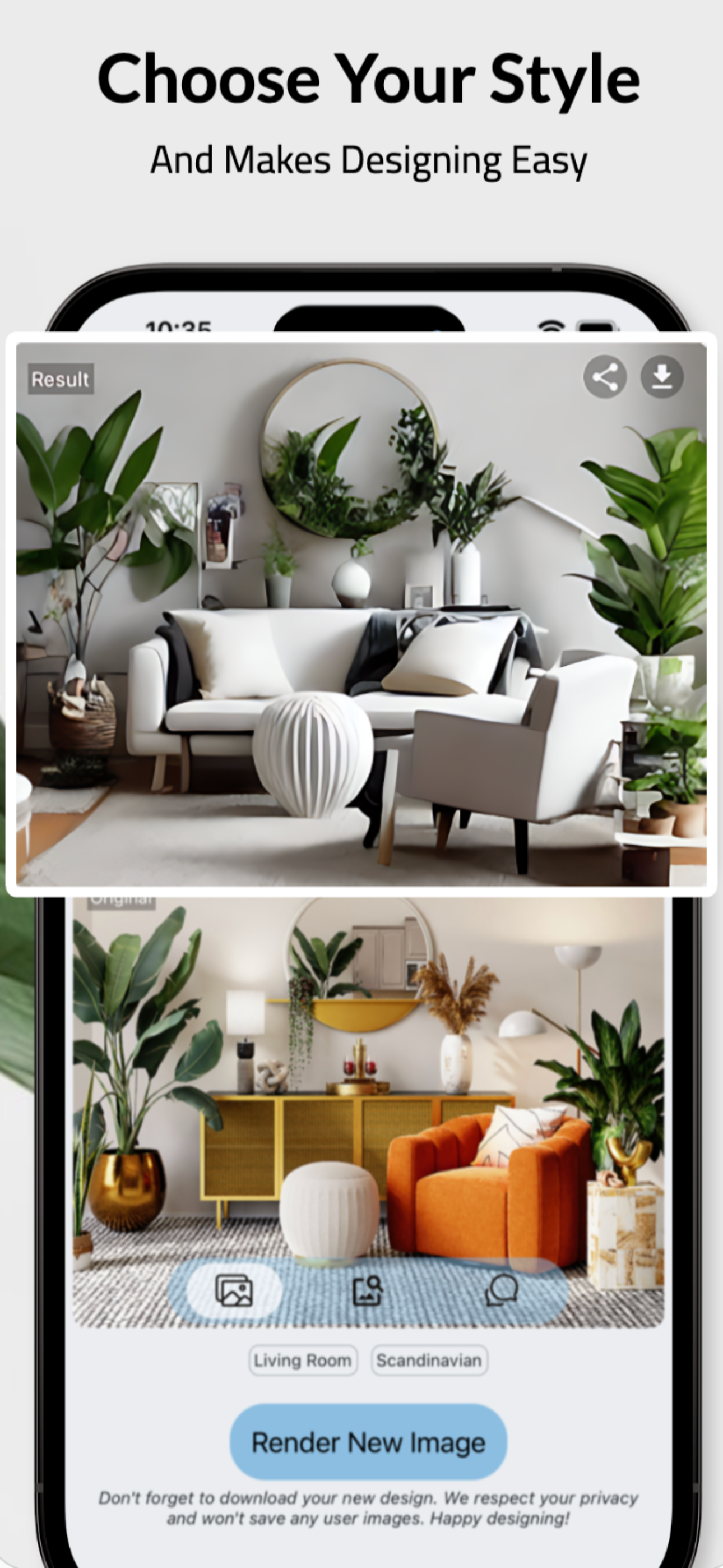 AI Interior Room Planner - การออกแบบตกแต่งภายใน, ภาพ AI, การตกแต่งห้อง, การออกแบบ AI, Interiorai media 3