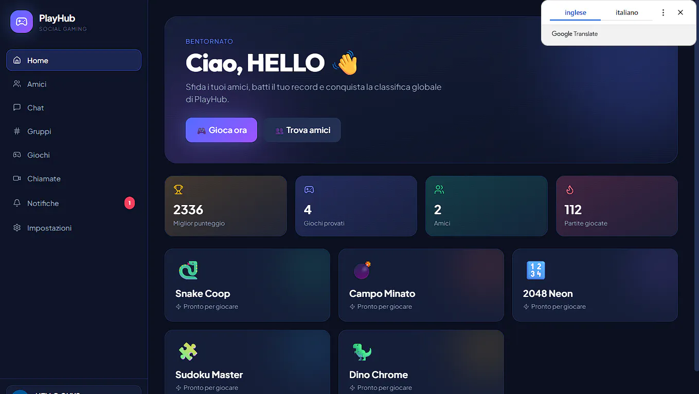 PlayHub (Site for chat and for play) gallery image