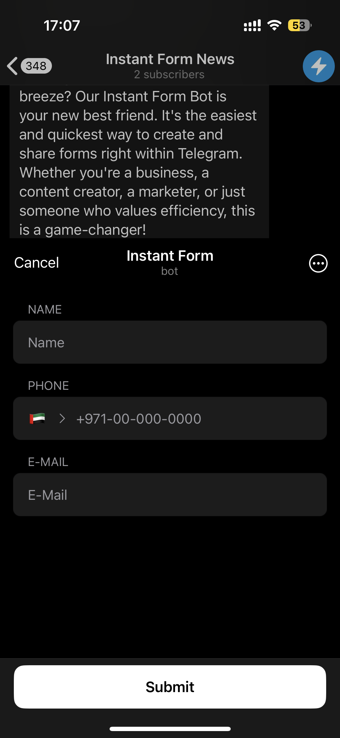 Instant Form media 2