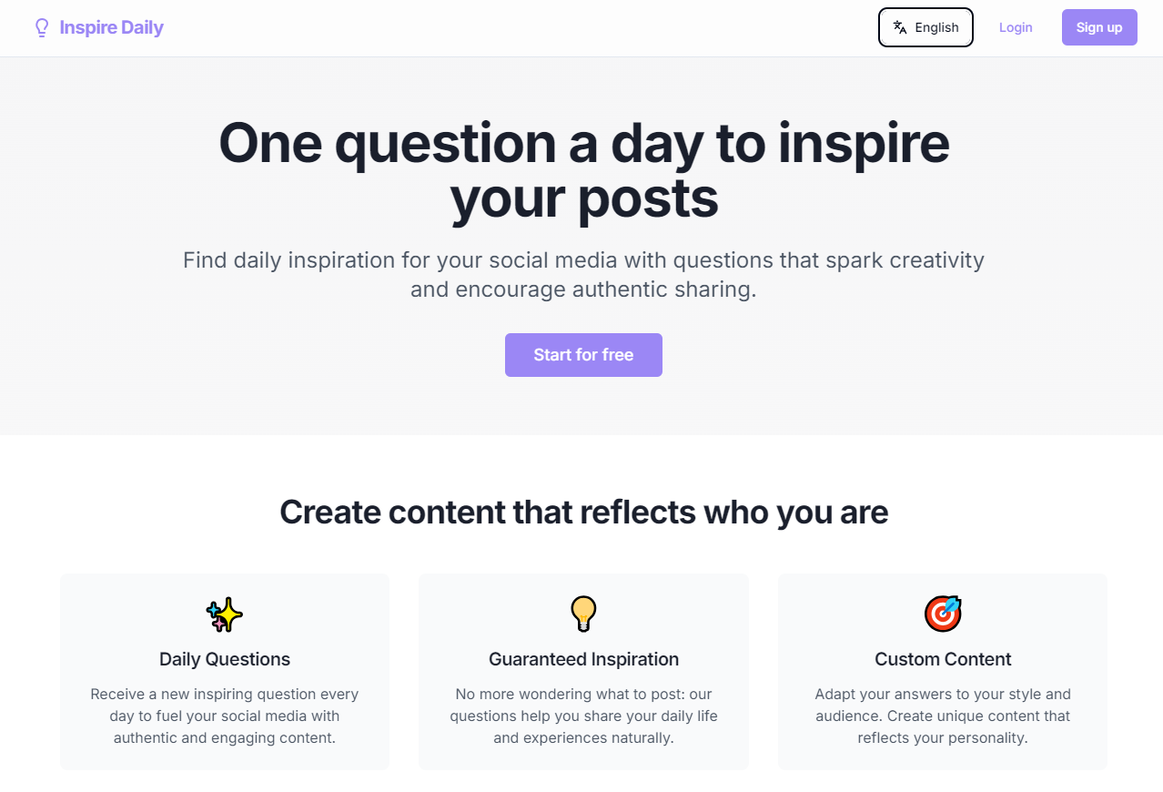 Ispirare quotidianamente media 1