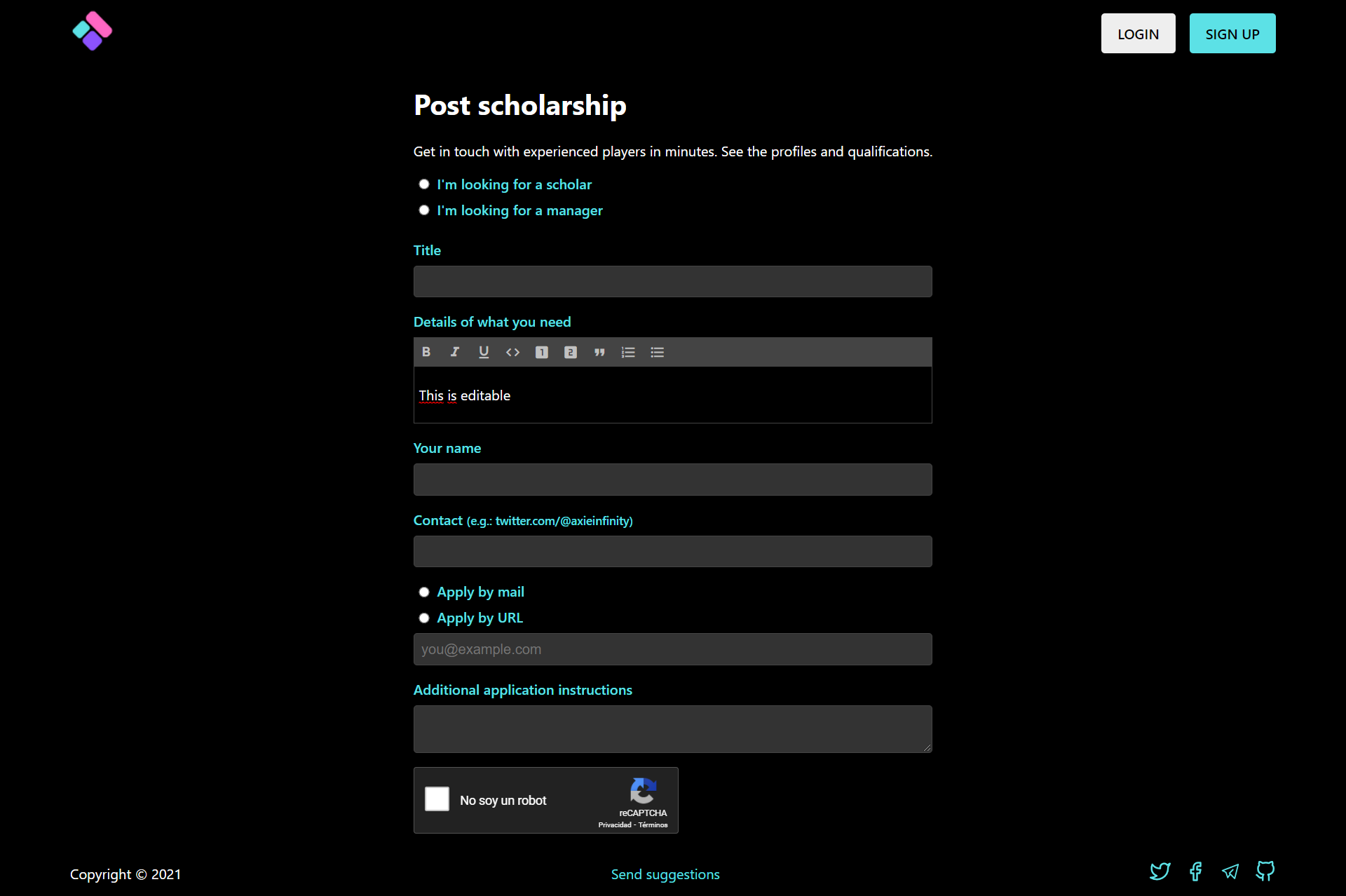 NFT Gaming Scholarships gallery image