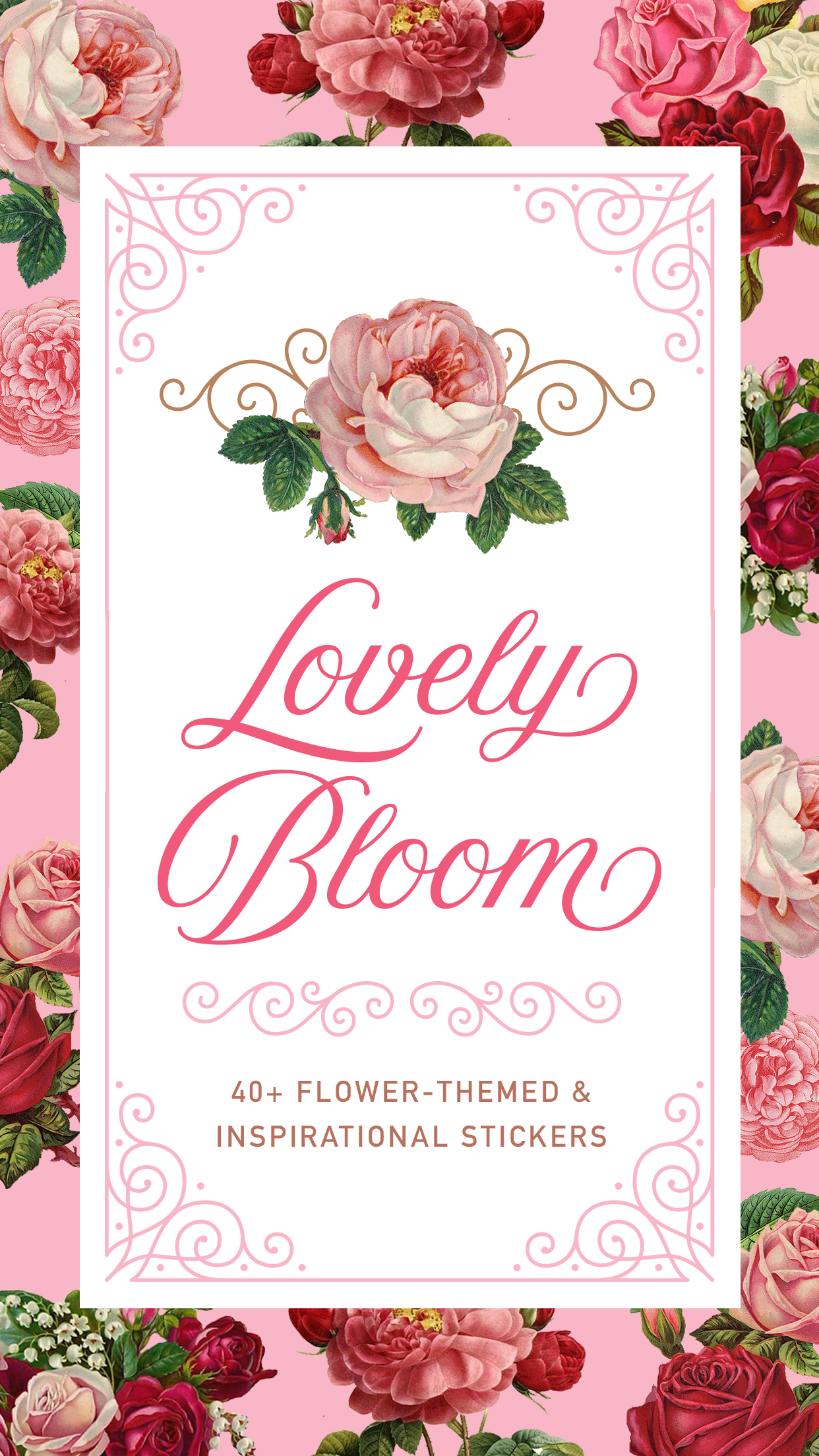 Lovely Bloom Flower Stickers gallery image