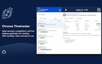 Chronos: JIRA Timetracking System gallery image