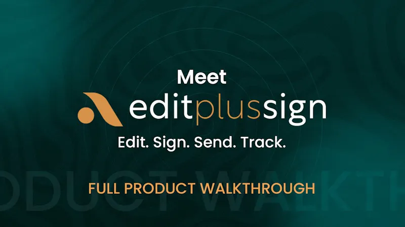 editplussign screenshot 1 (video preview)