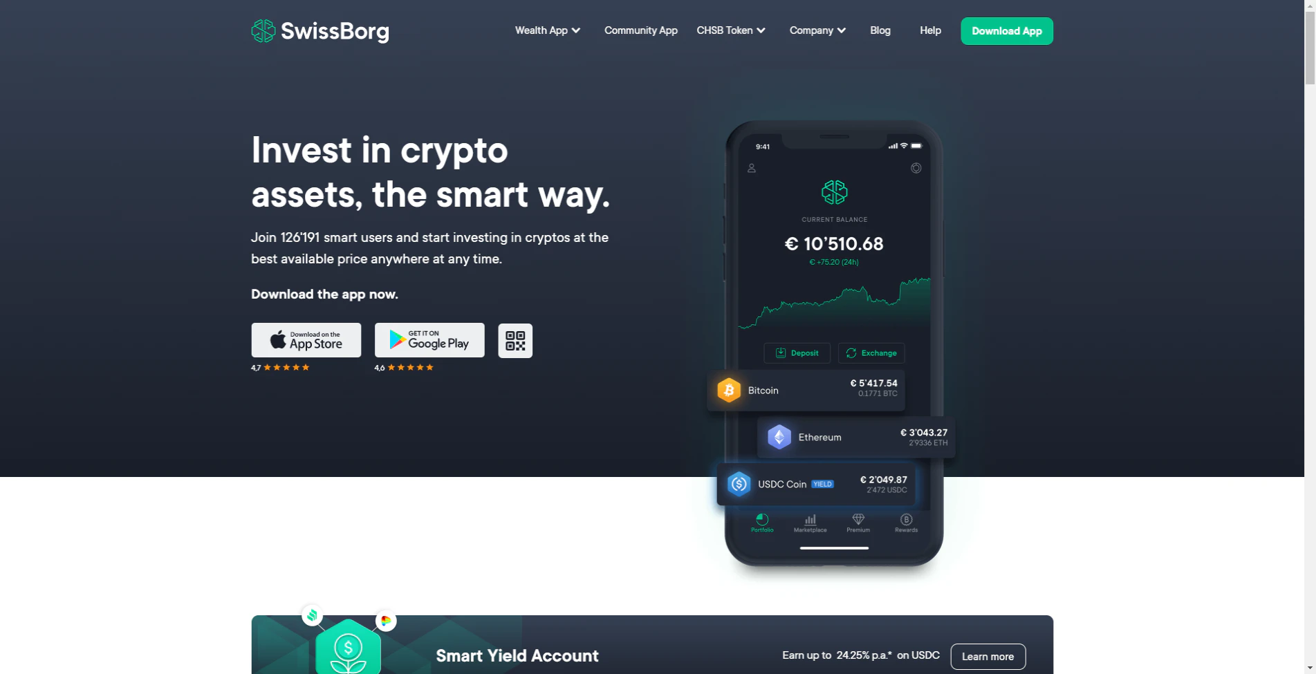 Invest in crypto assets, the smart way