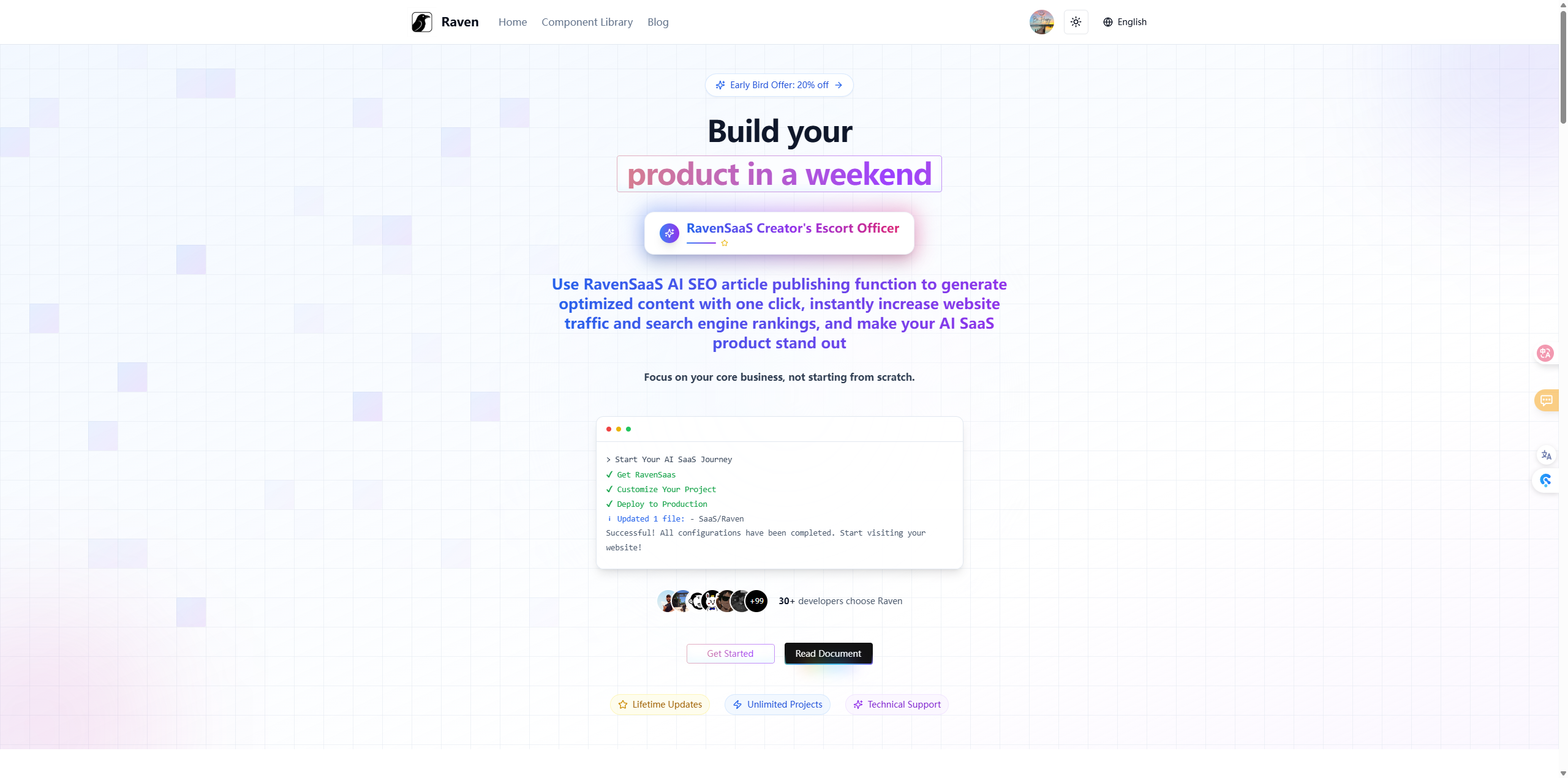 RavenSaaS gallery image