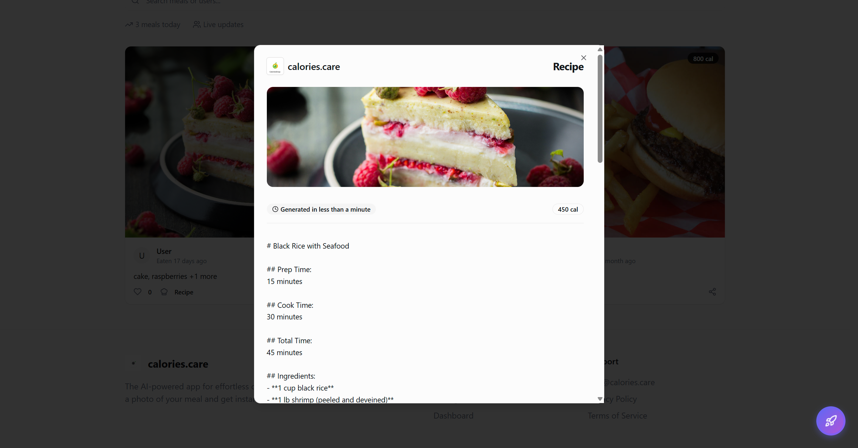 Calories.Care - AI Nutrition Tracker gallery image