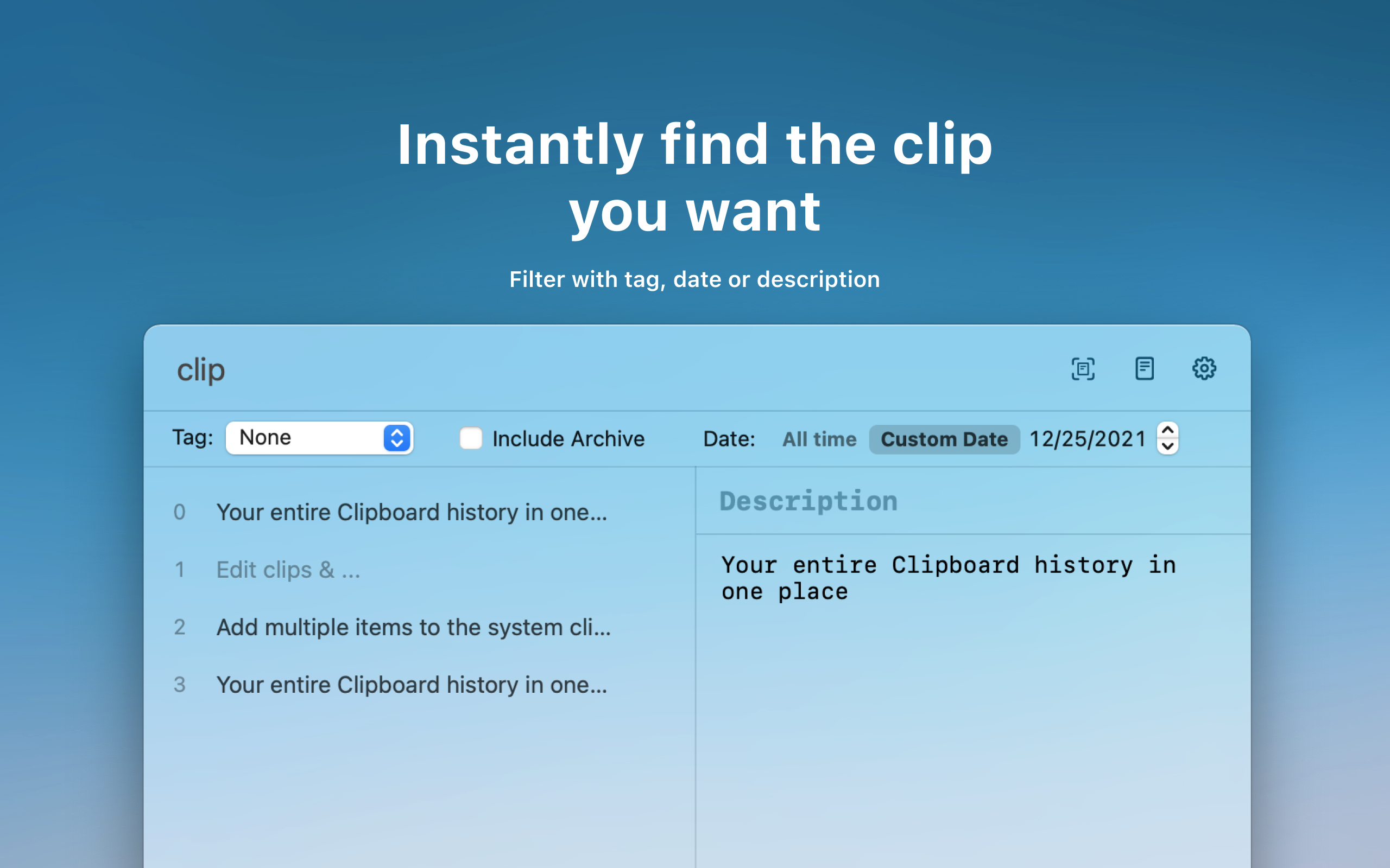 Clipbox gallery image