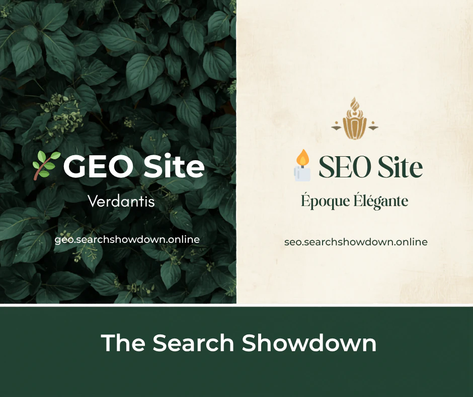 SEO vs AI Search, Live Experiment