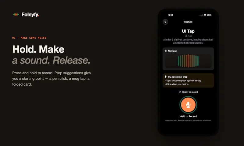 Foleyfy screenshot 4