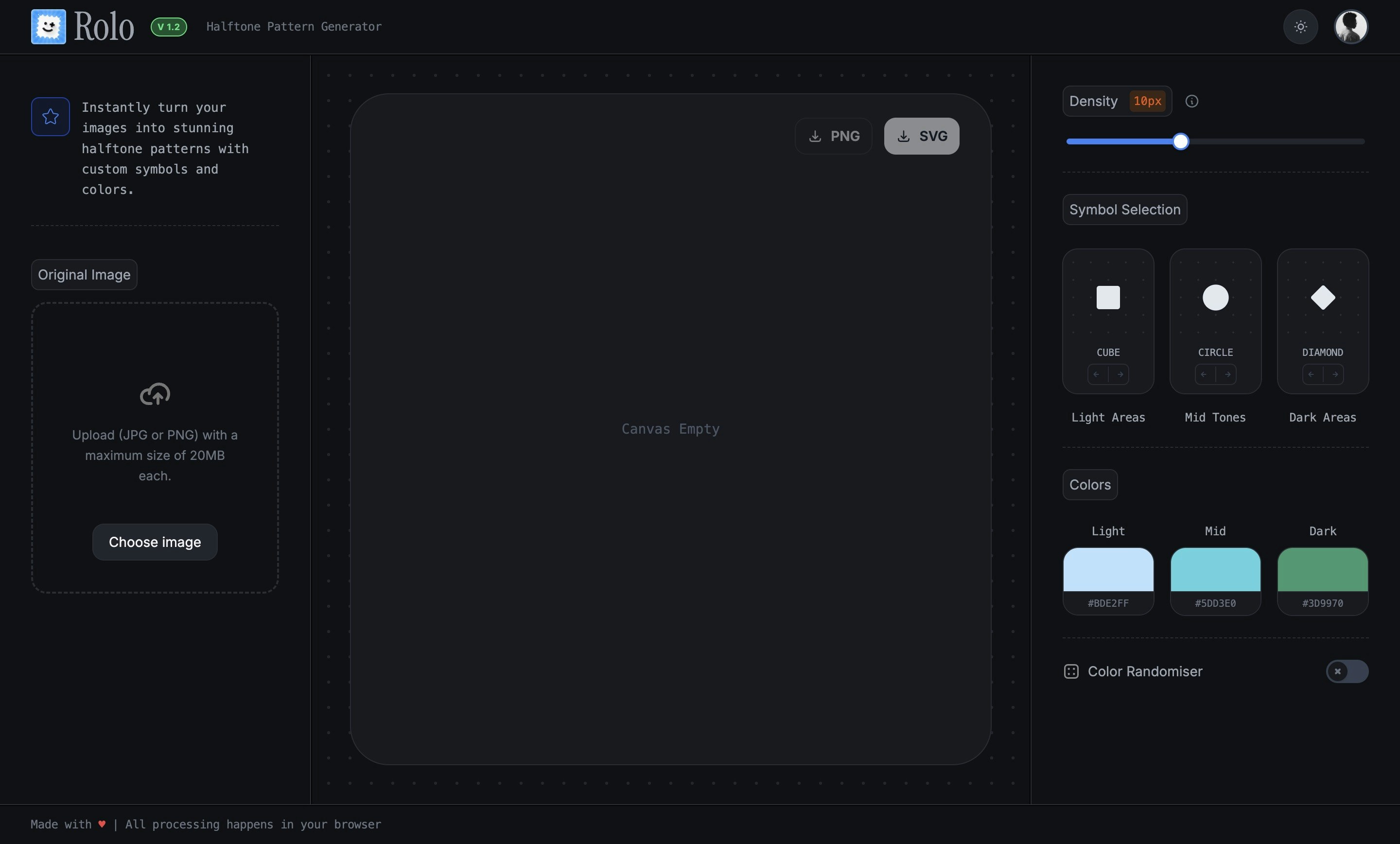 Rolo - Screenshot 2 showing product features and functionality
