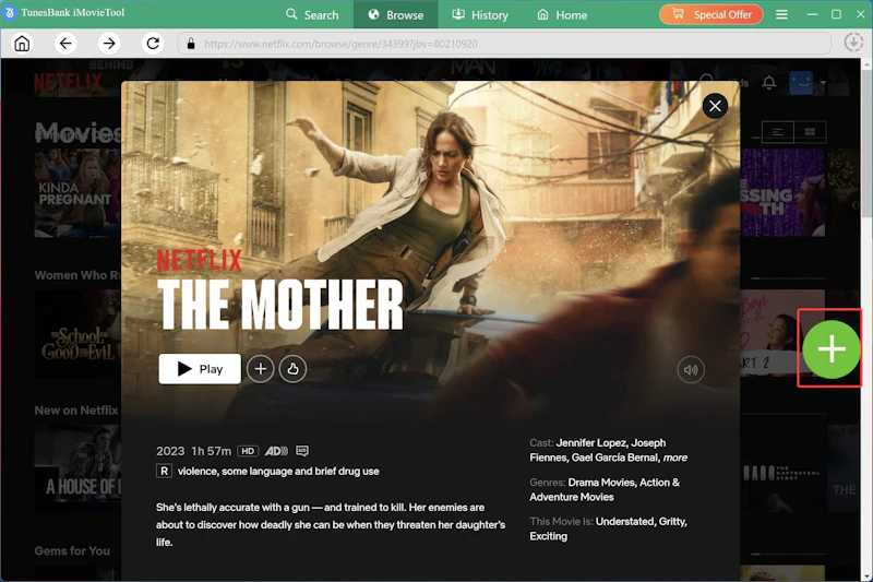 iMovieTool Netflix Video Downloader screenshot 5