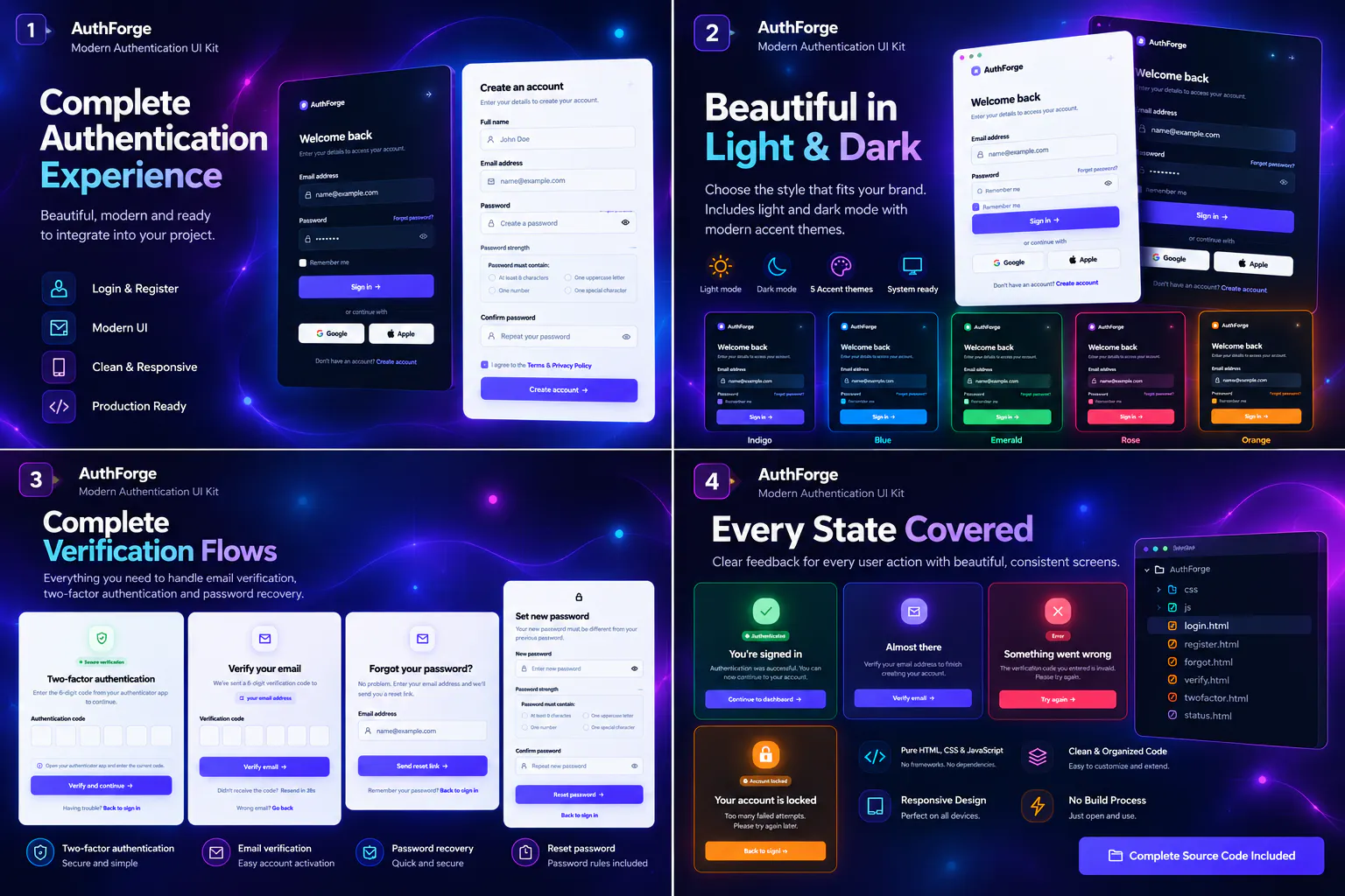 AuthForge Aurora gallery image