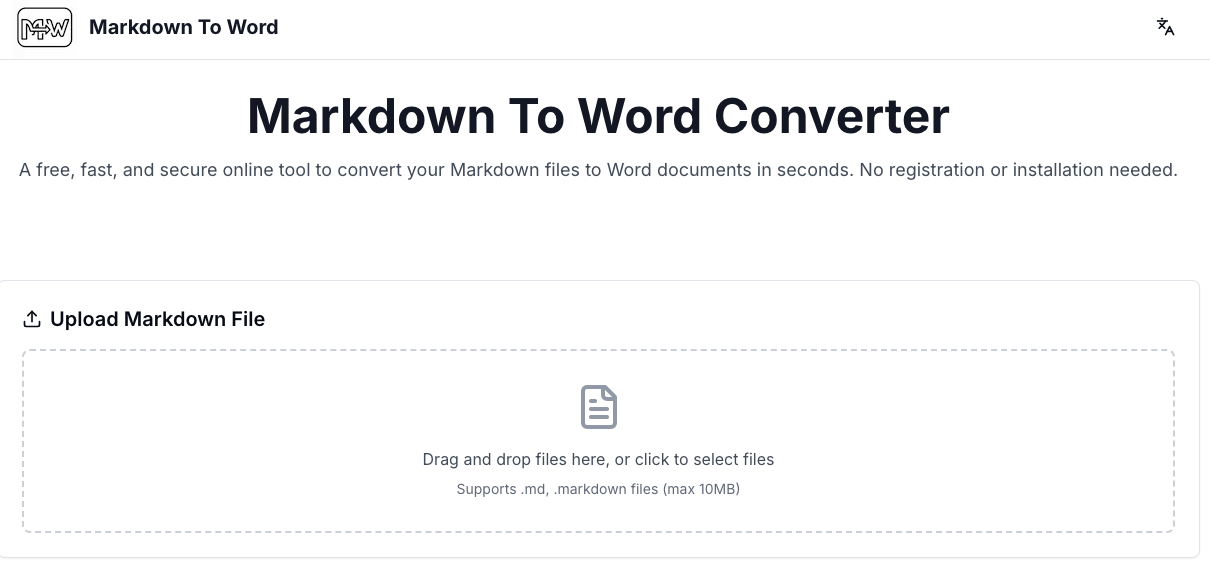 Markdown to Word gallery image