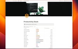 Productivity Stack Notion Template media 2