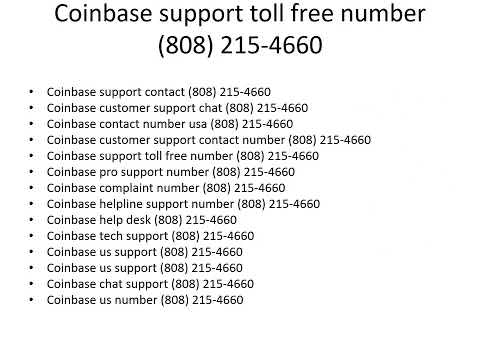 Coinbase customer help contact number  gallery image