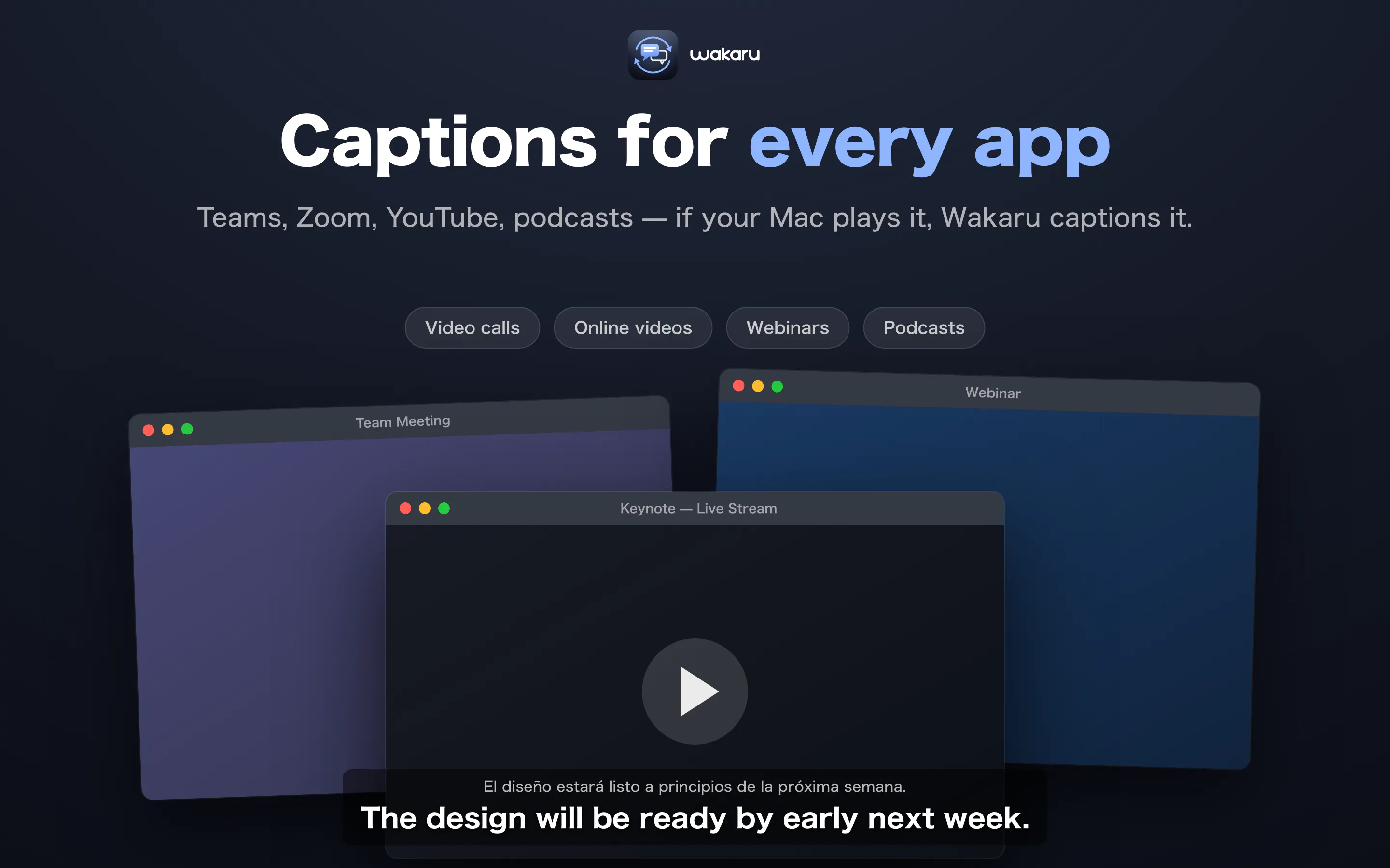 Wakaru: Live Caption Translate gallery image