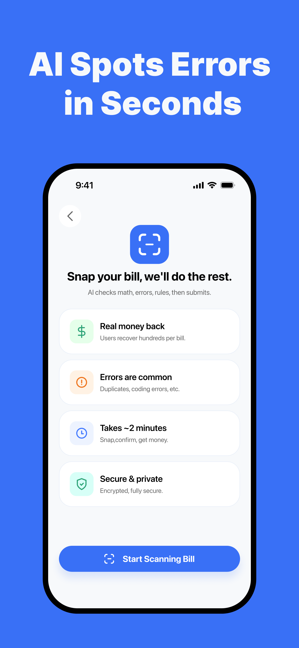 Medical bill: Al Save Money gallery image