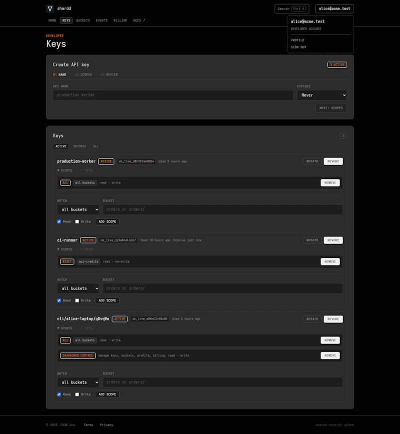 shardd - balances at the edge screenshot 2