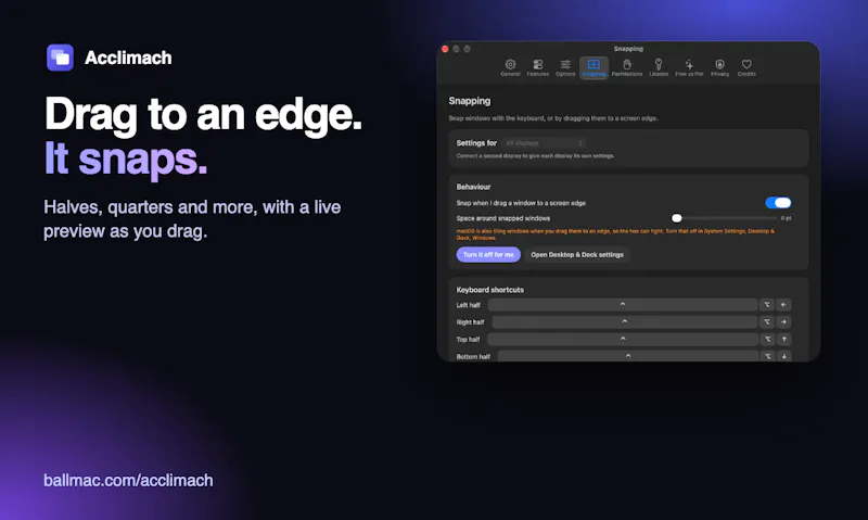 Acclimach screenshot 2