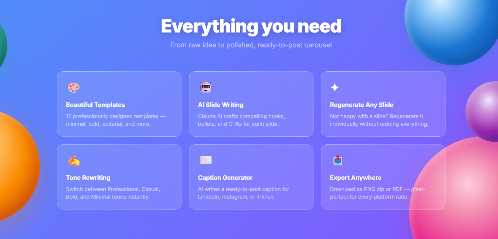 Slidelo - Build traffic with Carousels gallery image