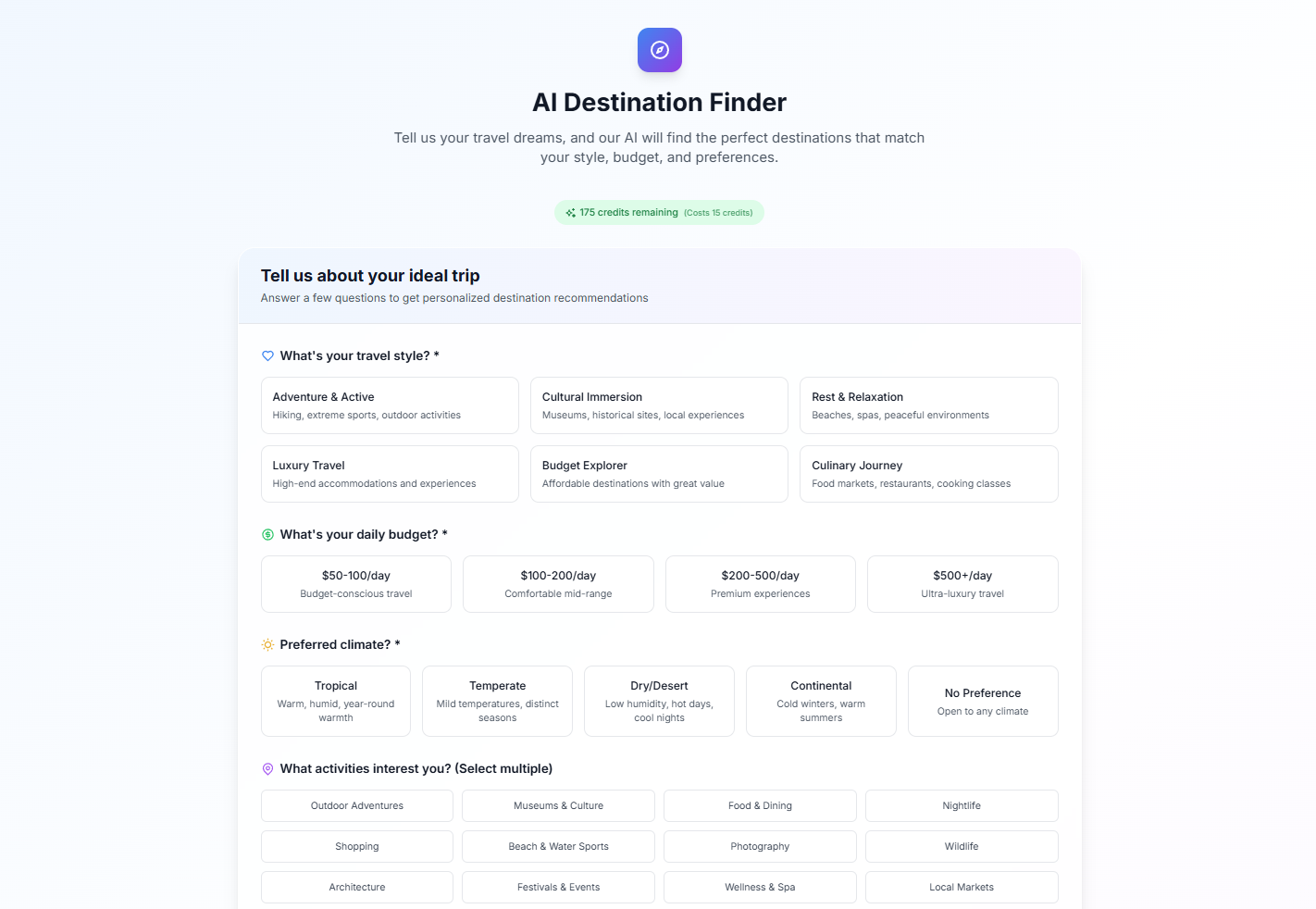 NomadHelper.AI - วางแผนทริปในไม่กี่นาทีด้วย AI media 3
