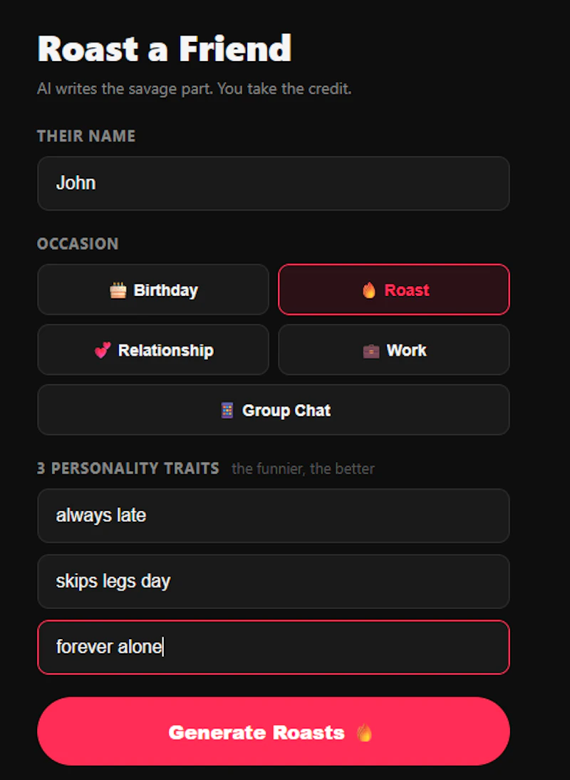 Roasty screenshot 3