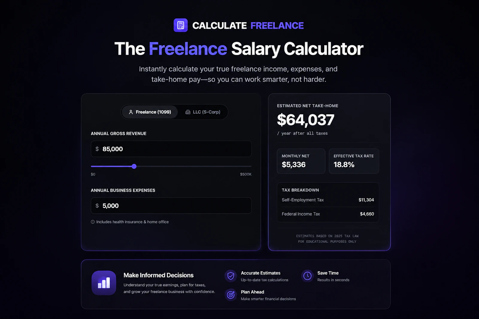 CalculateFreelance screenshot 2