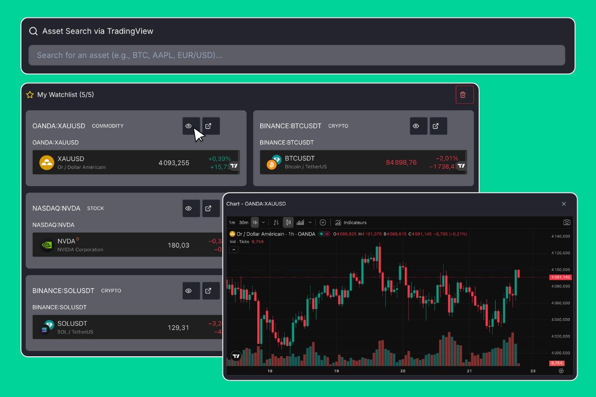 TradeTrackr - Screenshot 3 showing product features and functionality