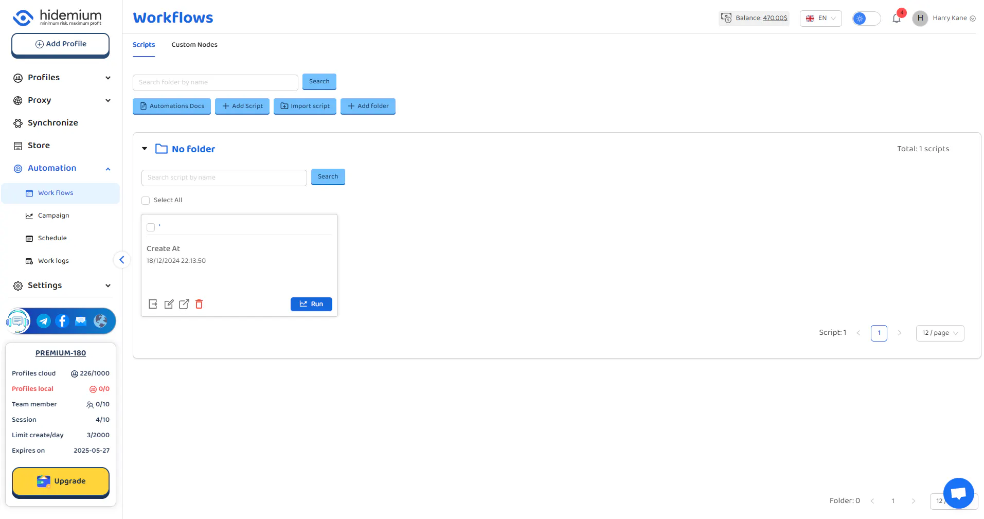 Hidemium Antidetect Browser gallery image
