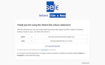 Select like a Boss gallery image
