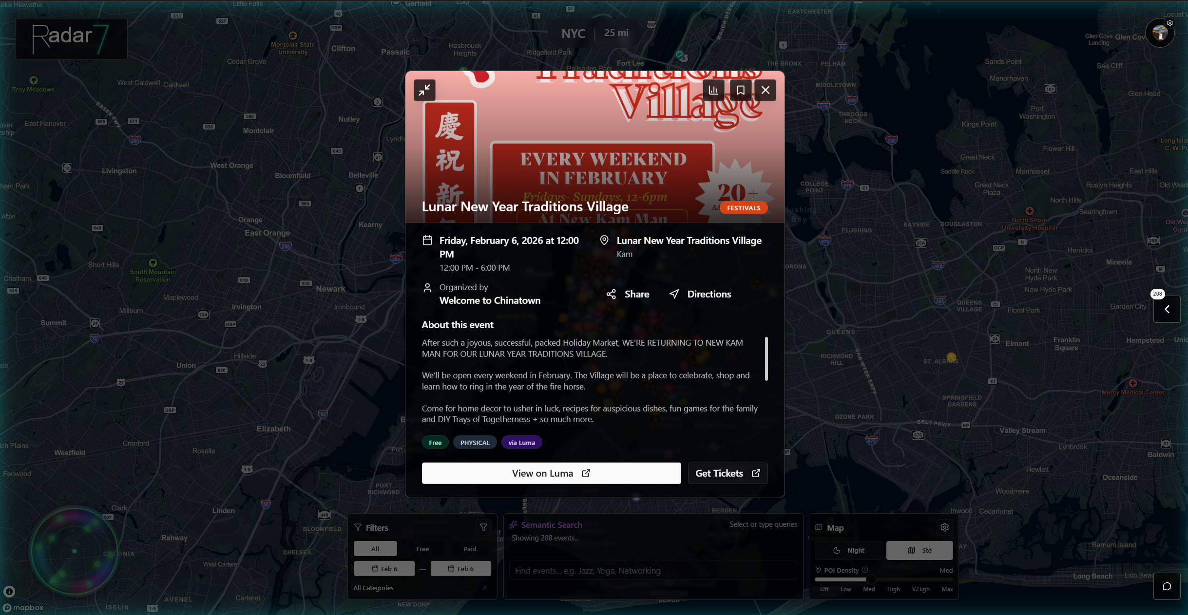 Radar7 - Screenshot 2 showing product features and functionality