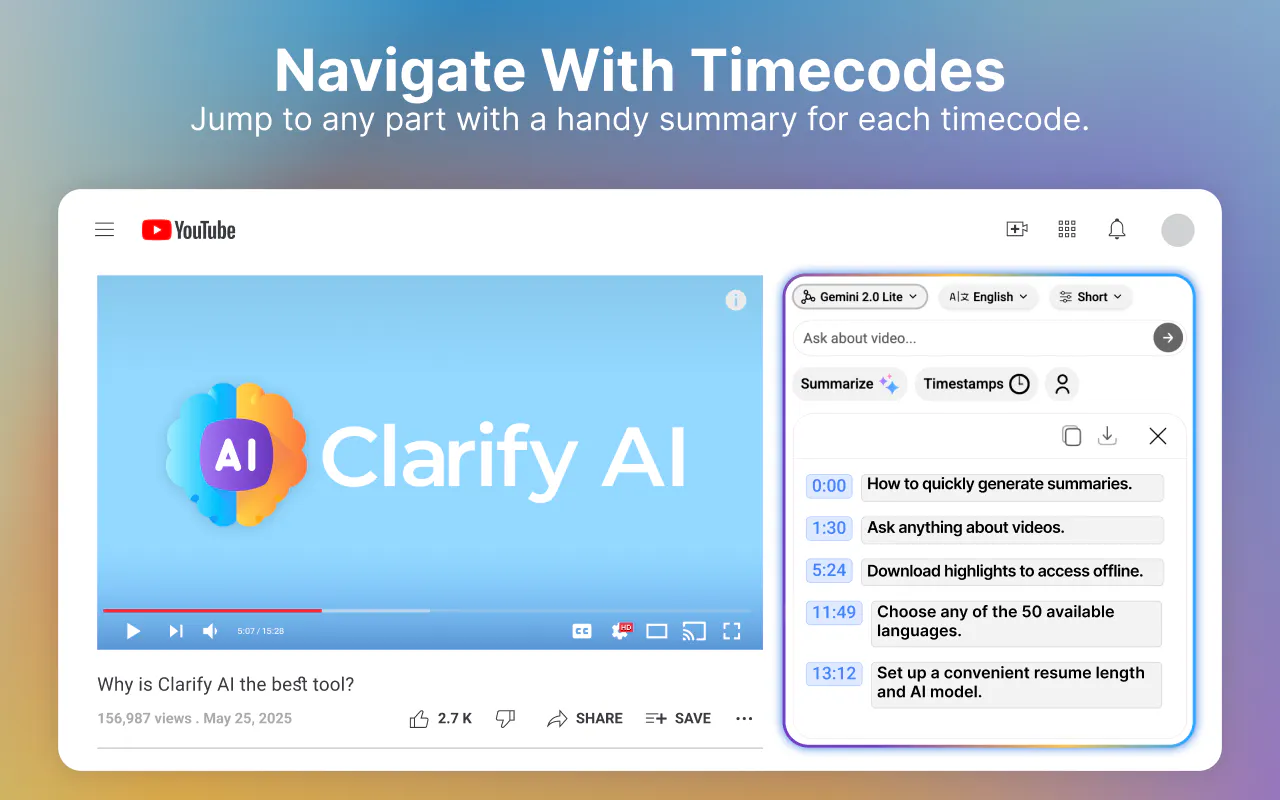 Clarify AI gallery image