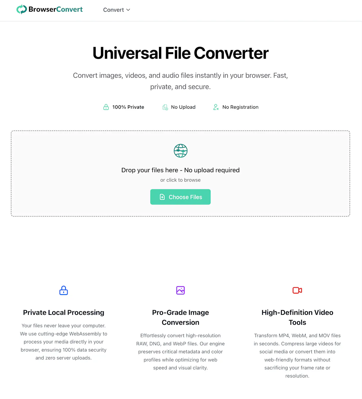 BrowserConvert