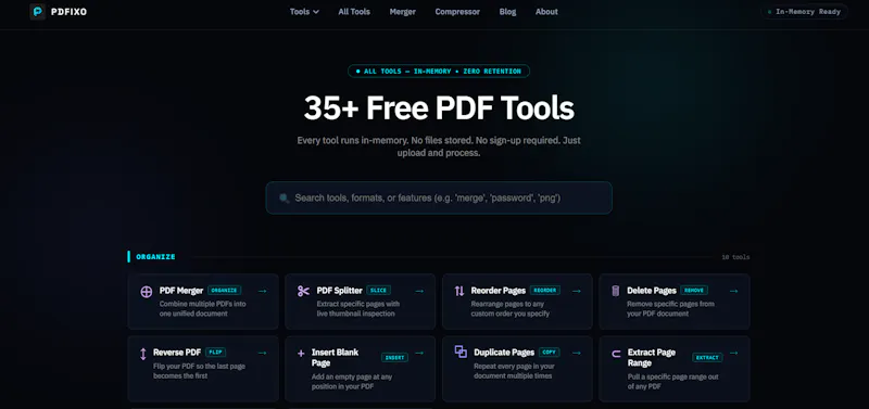 PDFixo screenshot 2