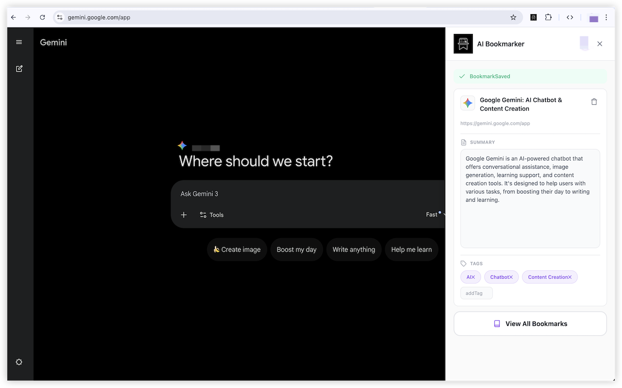 AIBookmarker 2.0: Minimalist & Smarter gallery image