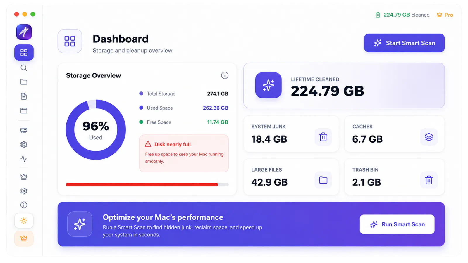 MacPrune screenshot 1