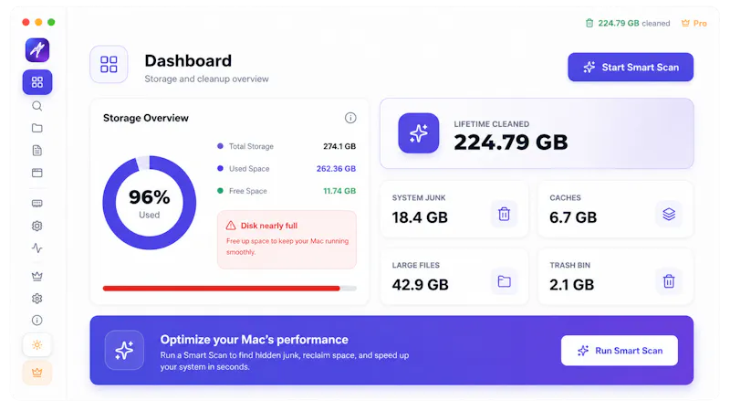 MacPrune screenshot 1