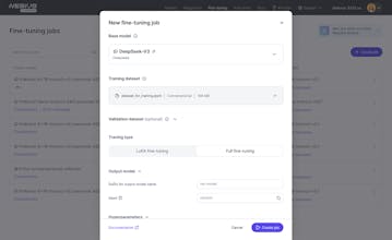 Nebius AI Studio Fine-Tuning gallery image
